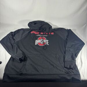 Ohio State Varsity Authentic Apparel Ohio State Buckeyes Black/Red Sweatshirt XL